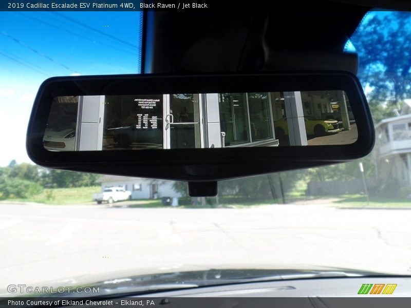Black Raven / Jet Black 2019 Cadillac Escalade ESV Platinum 4WD