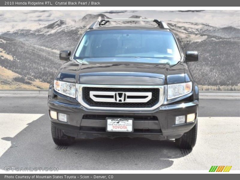 Crystal Black Pearl / Black 2010 Honda Ridgeline RTL
