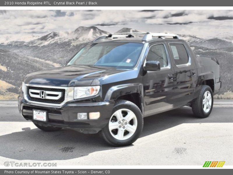 Crystal Black Pearl / Black 2010 Honda Ridgeline RTL