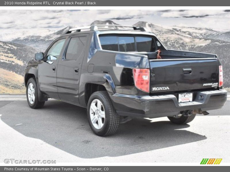 Crystal Black Pearl / Black 2010 Honda Ridgeline RTL