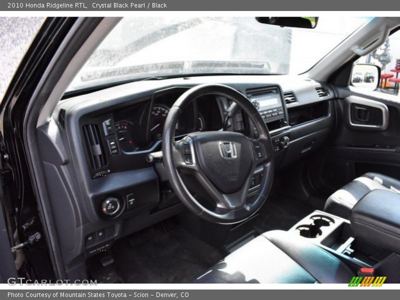 Crystal Black Pearl / Black 2010 Honda Ridgeline RTL