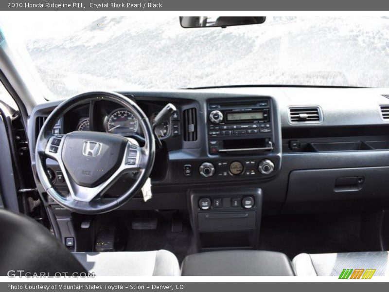 Crystal Black Pearl / Black 2010 Honda Ridgeline RTL