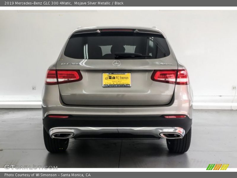 Mojave Silver Metallic / Black 2019 Mercedes-Benz GLC 300 4Matic
