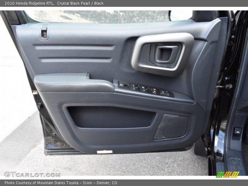 Crystal Black Pearl / Black 2010 Honda Ridgeline RTL