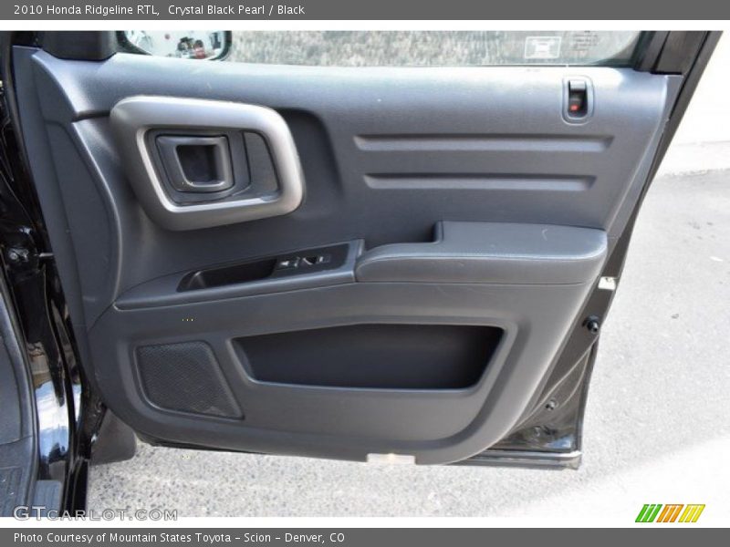 Crystal Black Pearl / Black 2010 Honda Ridgeline RTL