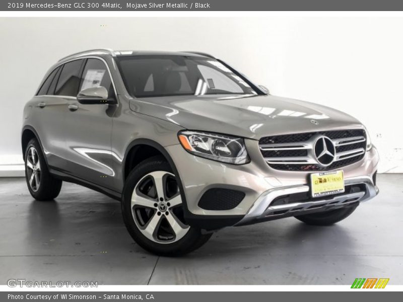 Mojave Silver Metallic / Black 2019 Mercedes-Benz GLC 300 4Matic