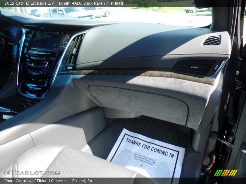 Black Raven / Jet Black 2019 Cadillac Escalade ESV Platinum 4WD