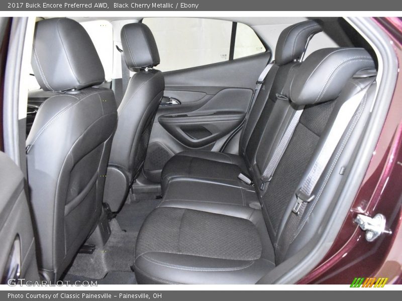 Black Cherry Metallic / Ebony 2017 Buick Encore Preferred AWD