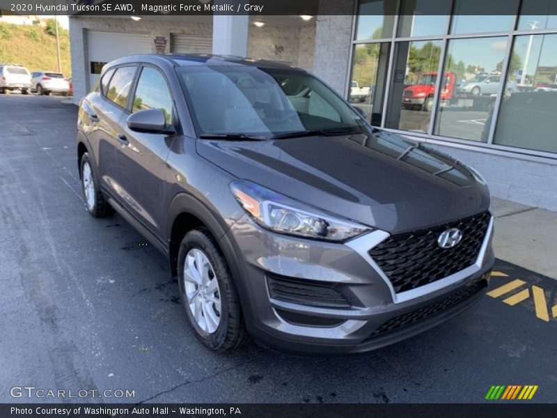 Magnetic Force Metallic / Gray 2020 Hyundai Tucson SE AWD