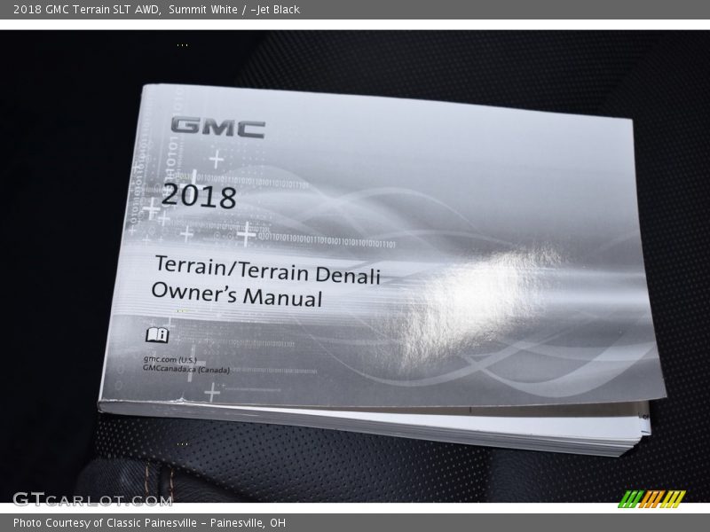 Summit White / ­Jet Black 2018 GMC Terrain SLT AWD
