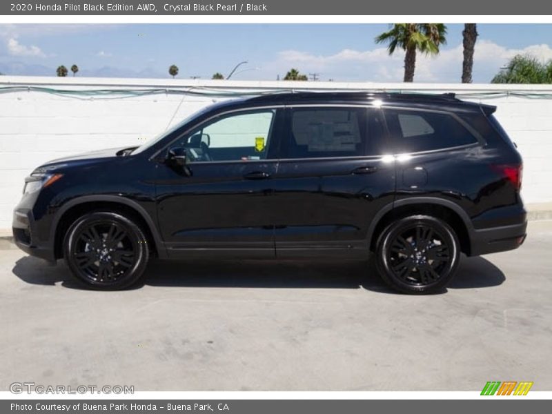 Crystal Black Pearl / Black 2020 Honda Pilot Black Edition AWD