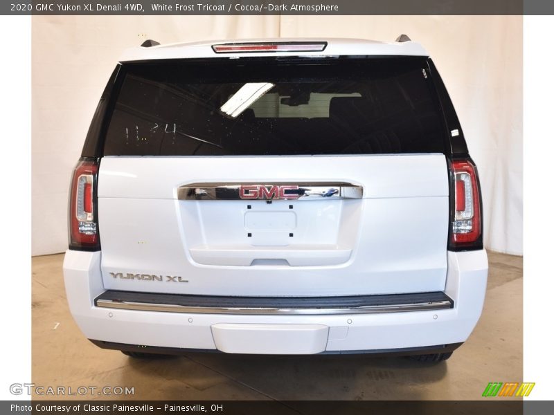 White Frost Tricoat / Cocoa/­Dark Atmosphere 2020 GMC Yukon XL Denali 4WD