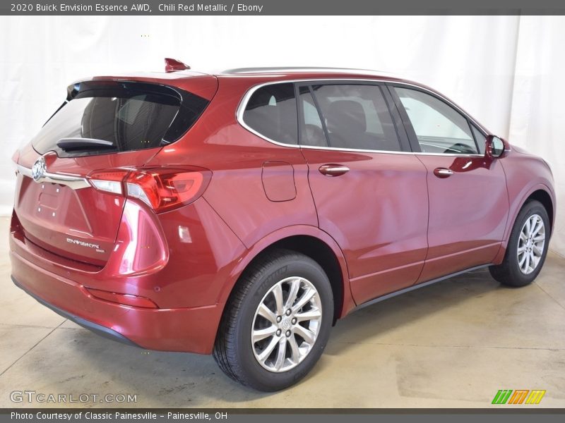 Chili Red Metallic / Ebony 2020 Buick Envision Essence AWD