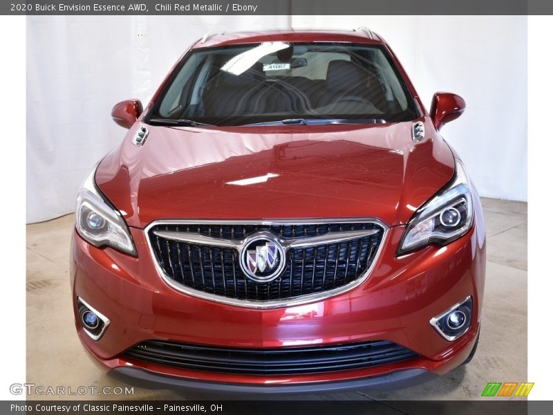 Chili Red Metallic / Ebony 2020 Buick Envision Essence AWD