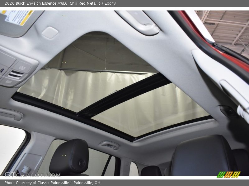 Chili Red Metallic / Ebony 2020 Buick Envision Essence AWD