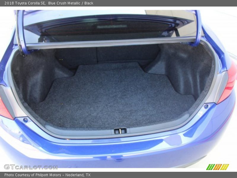 Blue Crush Metallic / Black 2018 Toyota Corolla SE