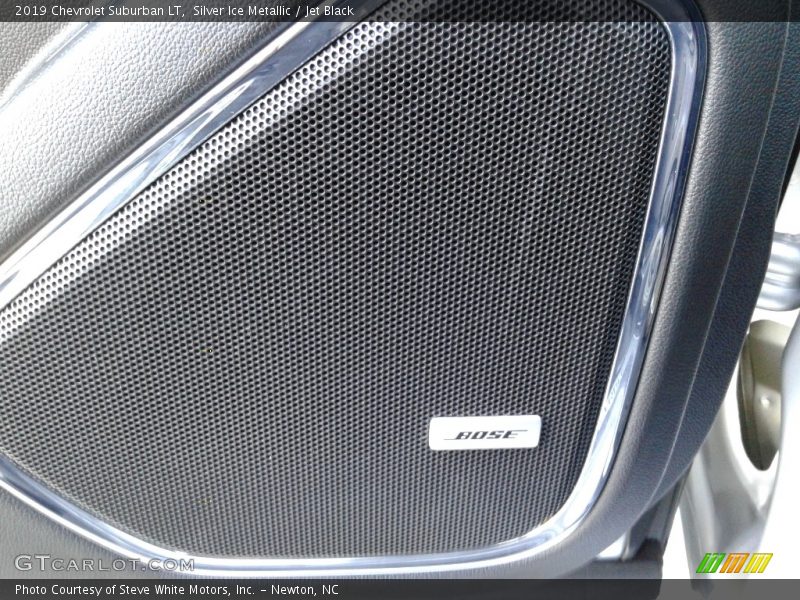 Silver Ice Metallic / Jet Black 2019 Chevrolet Suburban LT