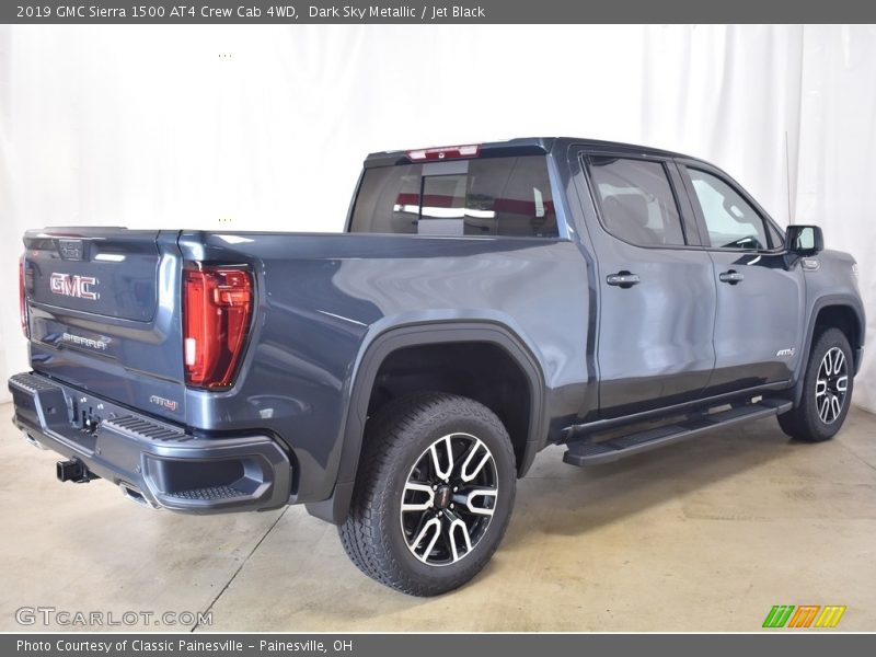 Dark Sky Metallic / Jet Black 2019 GMC Sierra 1500 AT4 Crew Cab 4WD