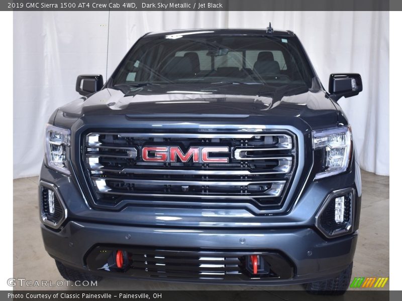 Dark Sky Metallic / Jet Black 2019 GMC Sierra 1500 AT4 Crew Cab 4WD