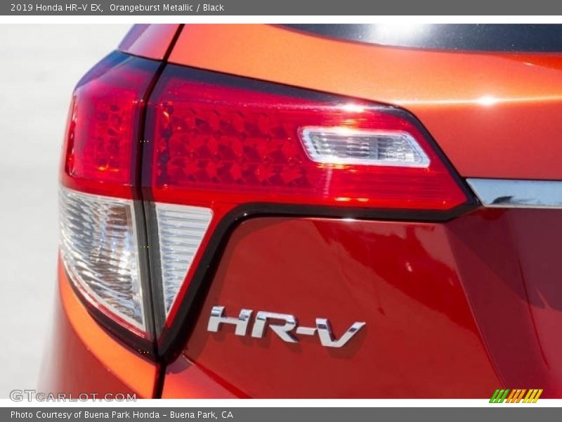 Orangeburst Metallic / Black 2019 Honda HR-V EX
