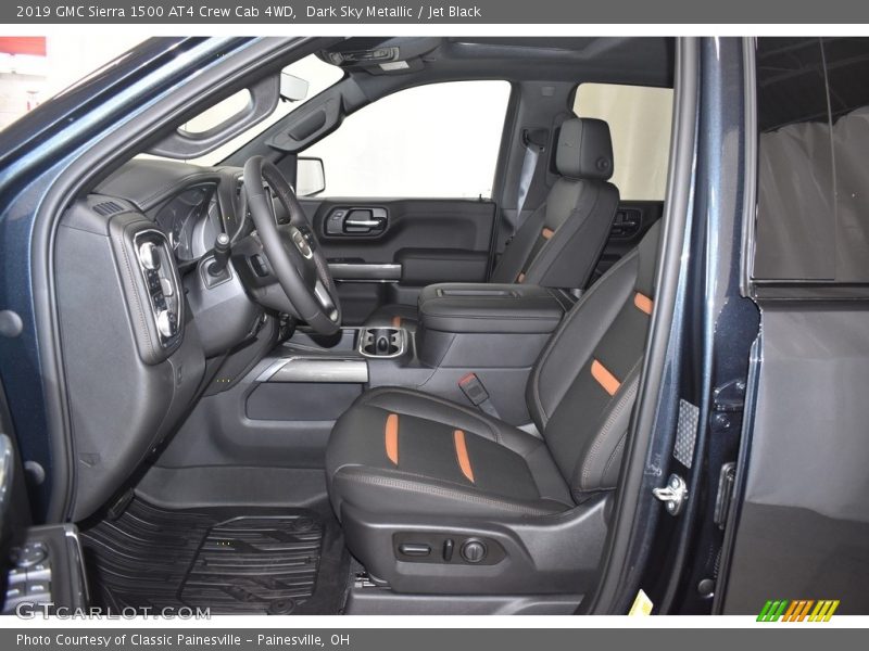 Front Seat of 2019 Sierra 1500 AT4 Crew Cab 4WD