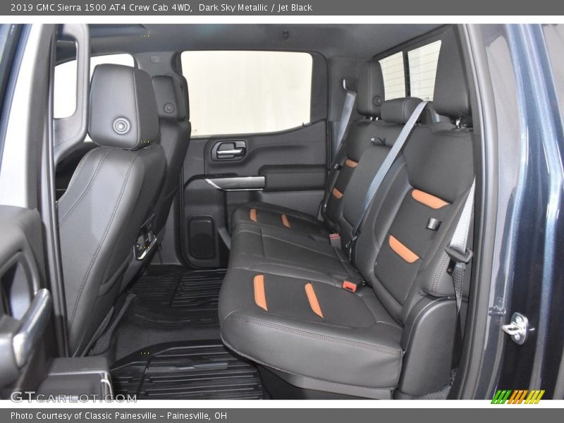 Rear Seat of 2019 Sierra 1500 AT4 Crew Cab 4WD