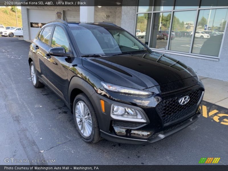 Ultra Black / Black 2020 Hyundai Kona SEL AWD