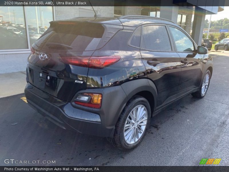 Ultra Black / Black 2020 Hyundai Kona SEL AWD