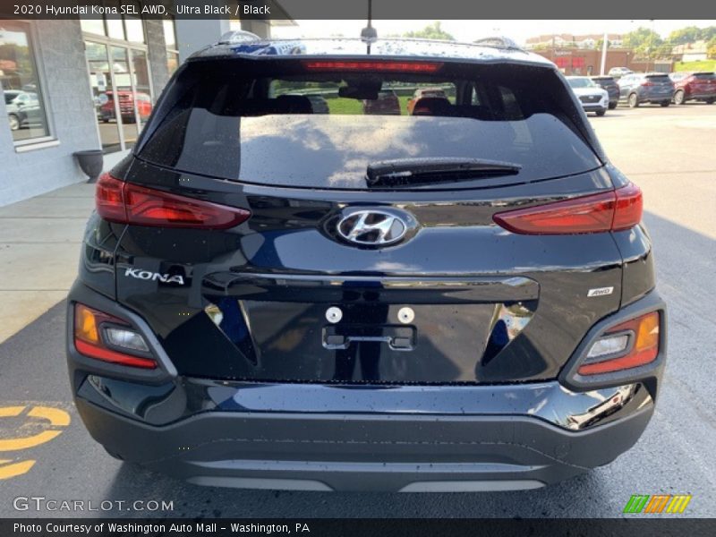 Ultra Black / Black 2020 Hyundai Kona SEL AWD