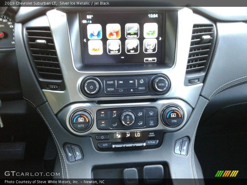 Controls of 2019 Suburban LT