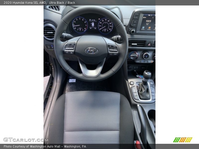 Ultra Black / Black 2020 Hyundai Kona SEL AWD