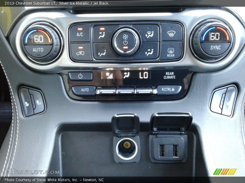 Controls of 2019 Suburban LT