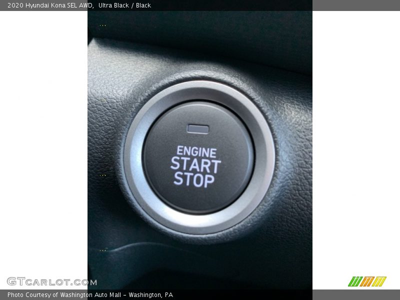 Ultra Black / Black 2020 Hyundai Kona SEL AWD