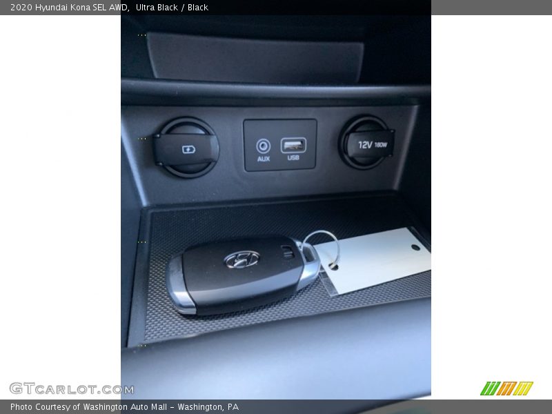 Ultra Black / Black 2020 Hyundai Kona SEL AWD