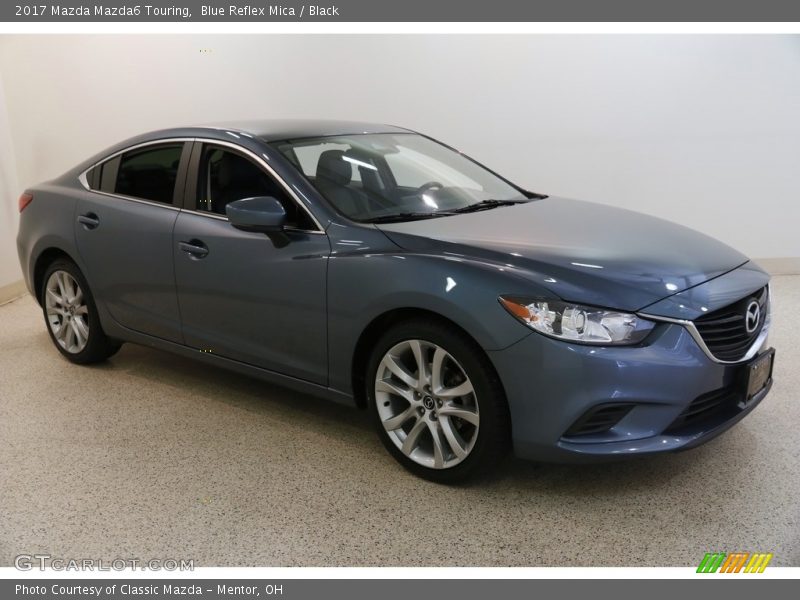 Blue Reflex Mica / Black 2017 Mazda Mazda6 Touring