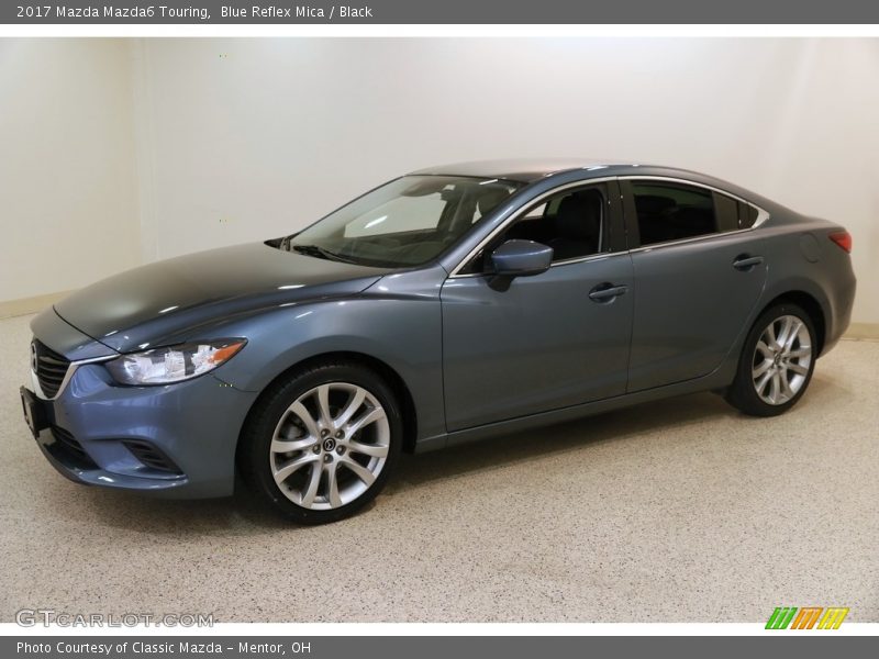 Blue Reflex Mica / Black 2017 Mazda Mazda6 Touring