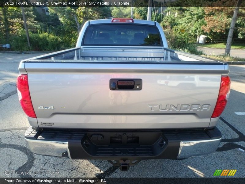 Silver Sky Metallic / Graphite 2019 Toyota Tundra SR5 CrewMax 4x4