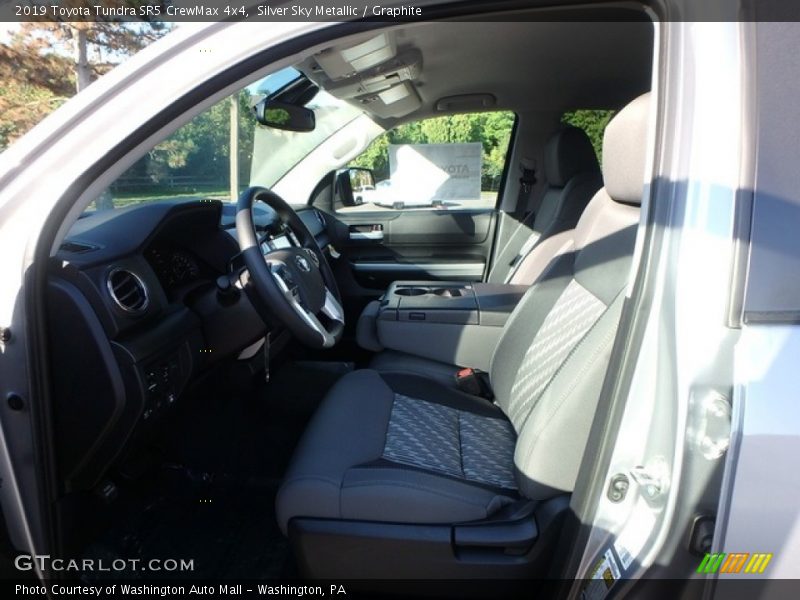 Silver Sky Metallic / Graphite 2019 Toyota Tundra SR5 CrewMax 4x4