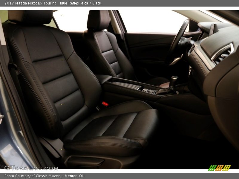 Blue Reflex Mica / Black 2017 Mazda Mazda6 Touring