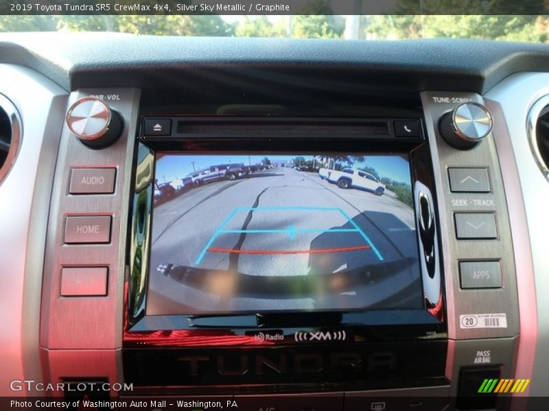Silver Sky Metallic / Graphite 2019 Toyota Tundra SR5 CrewMax 4x4