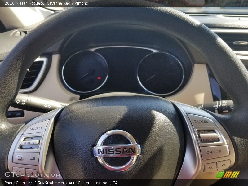 Cayenne Red / Almond 2016 Nissan Rogue S