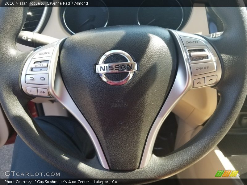 Cayenne Red / Almond 2016 Nissan Rogue S