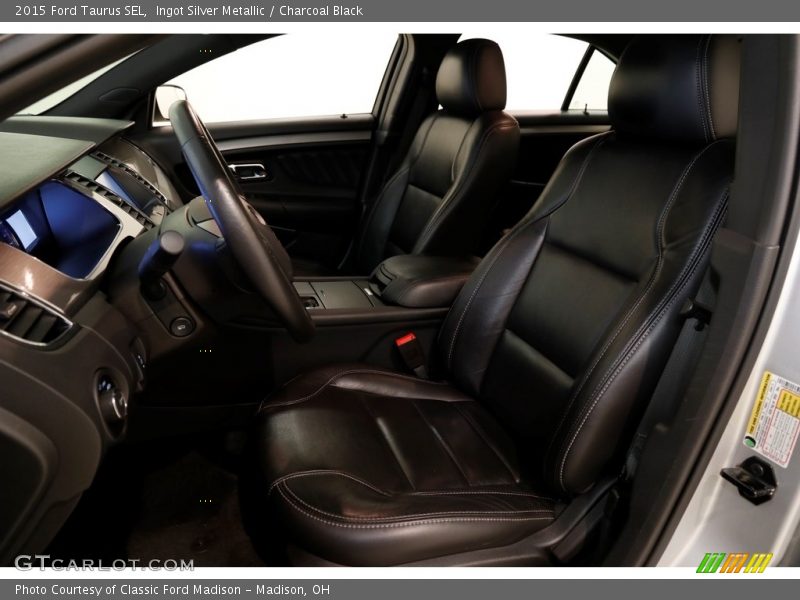 Ingot Silver Metallic / Charcoal Black 2015 Ford Taurus SEL