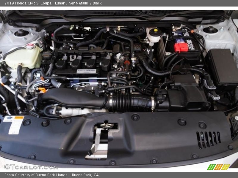 Lunar Silver Metallic / Black 2019 Honda Civic Si Coupe