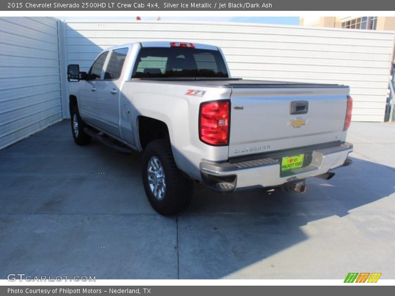 Silver Ice Metallic / Jet Black/Dark Ash 2015 Chevrolet Silverado 2500HD LT Crew Cab 4x4