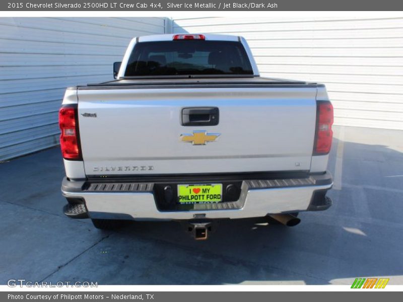 Silver Ice Metallic / Jet Black/Dark Ash 2015 Chevrolet Silverado 2500HD LT Crew Cab 4x4