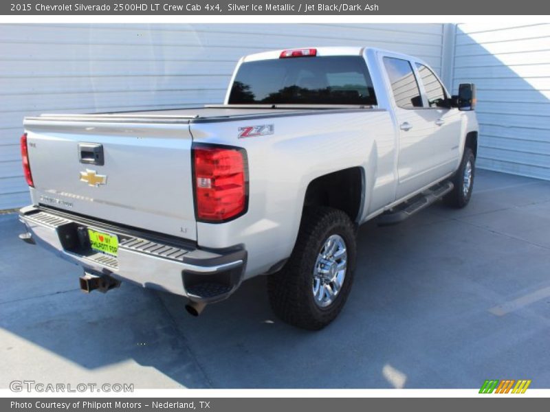 Silver Ice Metallic / Jet Black/Dark Ash 2015 Chevrolet Silverado 2500HD LT Crew Cab 4x4