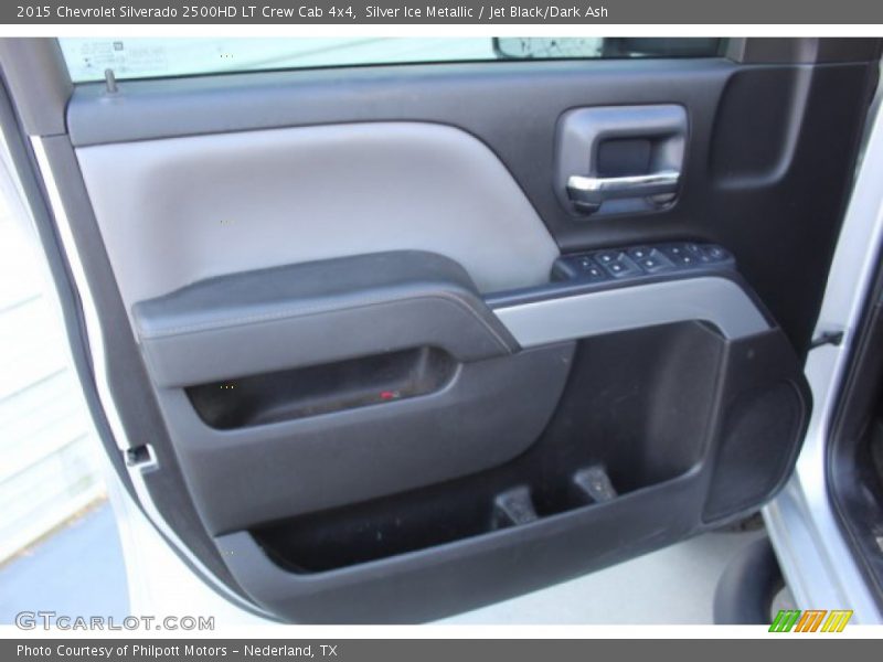 Silver Ice Metallic / Jet Black/Dark Ash 2015 Chevrolet Silverado 2500HD LT Crew Cab 4x4