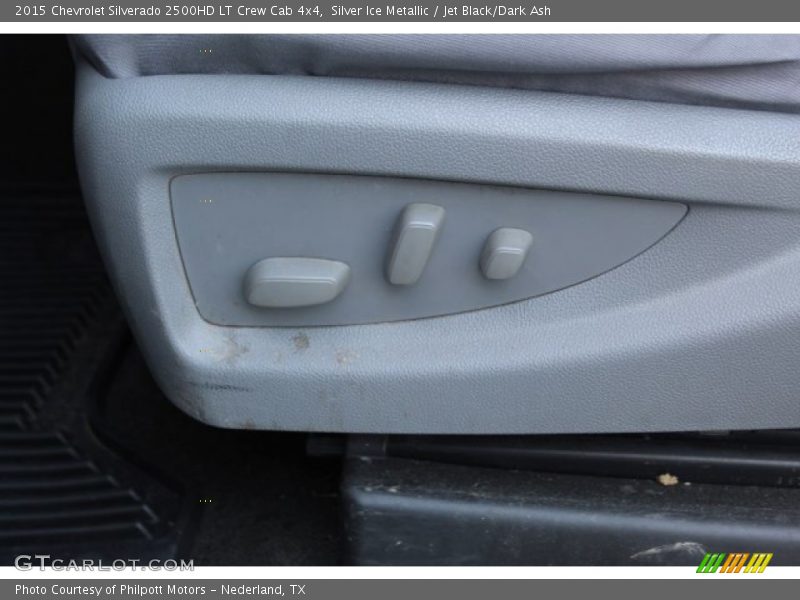 Silver Ice Metallic / Jet Black/Dark Ash 2015 Chevrolet Silverado 2500HD LT Crew Cab 4x4