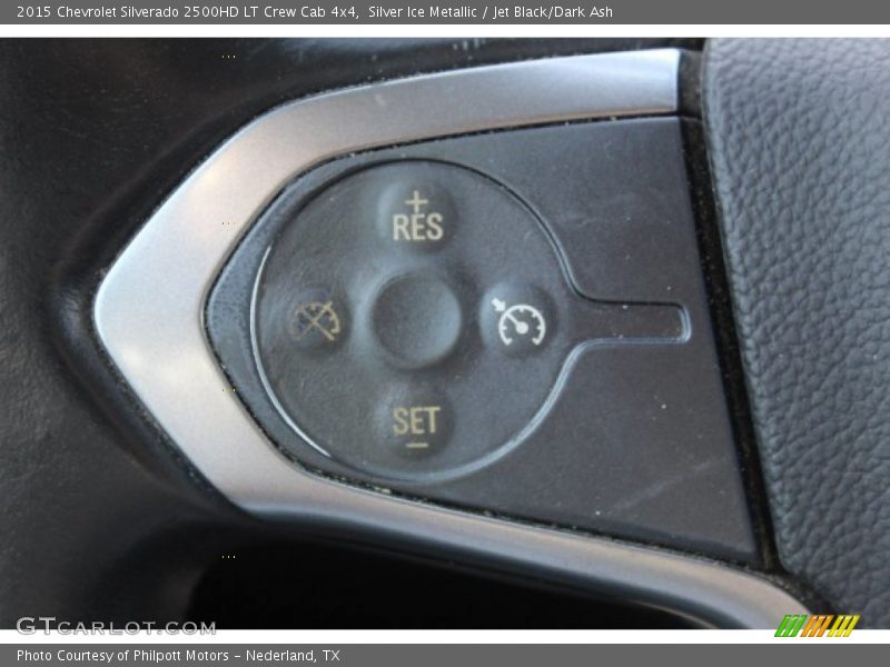 Silver Ice Metallic / Jet Black/Dark Ash 2015 Chevrolet Silverado 2500HD LT Crew Cab 4x4